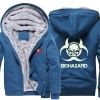 <p>Resident Evil Skull Logo Warm Hoodies For Winter</p>
