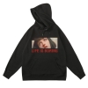 <p>Life Is Boring Sweatshirt XXL hooded sweatshirt</p>
