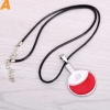 Anime Naruto Uchiha Logo Necklace