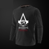 ชุด Assassin's Creed Tee เสื้อแขนยาวสีแดง