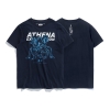 T de Luminous Saint Seiya da exclamação de Athena Camisetas