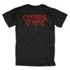 Fantastica maglietta Cannibal Corpse T-Shirt in metallo punk rock