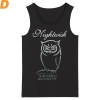 Awesome Finland Nightwish Tank Tops Metal Rock Sleeveless Graphic Tees