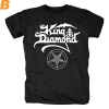 Awesome King Diamond T-Shirt Hard Rock Metal Tshirts