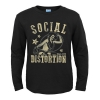 Cămăși tricou Distorsiunea socială în bandă Tricou din metal metalic Punk Rock