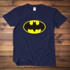 Batman T Shirt Tegneserie Crew Neck Tee Kortærmet