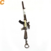 Battleground Game 17cm skincolor weapon gun model Keychain