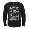 Bedste Johnny Cash T-shirt Countrymusik Rock Grafiske T-shirts