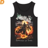 Migliori magliette senza maniche di Judas Priest Uk Tank Top in metallo