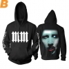 Cămașă cu cel mai bun tricou cu muzică Marilyn Manson Us Hoodie