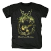 Melhor Evocação Com Doom We Come T-Shirt Camisas De Metal Preta