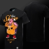 Black Majin Buu Tee Dragon Ball NBA Style 3XL T-shirt