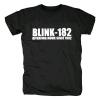 Blink 182 T-Shirt Hard Rock Do Punk Rock Band Gráfico Tees