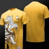 Blizzard Overwatch Hanzo Tshirt Yellow 3XL Men Tee Shirt