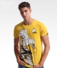 Blizzard Overwatch Hanzo Tshirt Yellow 3XL Men Tee Shirt
