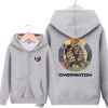 Blizzard Overwatch Junkrat Sweater Mens Black Hoodies