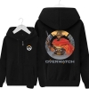 Blizzard Overwatch McCree tricou barbati gri hoodies