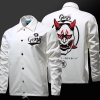 Blizzard Overwatch Oni Genji Mask Jacket  OW Hero Cosplay Clothing