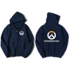 Viscol Overwatch logo-ul Overwatch Hoodie pentru tricou tineri negru sudoare