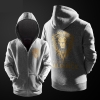 Blizzard World of Warcraft Sweatshirt WOW Alliance Golden Lion Clothing