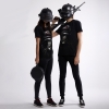 Cool 3D Pubg Steel Helmet T-shirt Playerunknown'S Battlegrounds Tee shirt for Coulple
