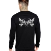 Cool Black Mayhem Rock T-shirt Long Sleeve