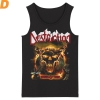 Cool Destruction Tank Tops Hard Rock Black Metal Rock Sleeveless Tshirts