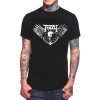 Cool Fozzy Rock Band เครื่องแต่งกาย Black Heavy Metal T