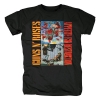 Cool Guns N'Roses Alternatívy pre Destruction Tees Rock T-Shirt