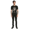 Cool Kurt Cobain Head Black T Shirt