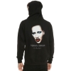 Cool Marilyn Manson Hooded Sweatshirt for Men
