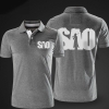 Cool Sword Art Online Polo Shirt Grey Cotton xxl polo for men
