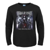 Cradle Of Filth T-shirts T-shirt britannique punk noir en métal