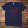 Tee-shirt créative Deadpool Hero Tee-shirt en coton noir 