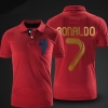 Cristiano Ronaldo CR7 Black Polo Shirt