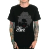 O t-shirt da banda de rock da cura