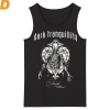 Camisolas sem mangas da Tranquility Dark Tees Camisolas de mangas da Rock Underground Suecos