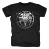 T-Shirt Darkthrone Band Camicie rock in metallo nero