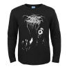Darkthrone Transilvanian Açlık T-Shirt Siyah Metal Kaya Grafik Tees