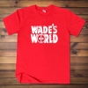 デッドプールタコシャツWade's World Tshirt Mens