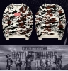 Ørken Camouflage Battlegrounds Hoodie Pubg Par Sweatshirt