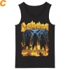 Trička bez rukávů bez rukávů Hard Rock Black Metal Rock Tank Tops