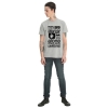 Dør T-Shirt Heavy Metal Rock Grey Tee