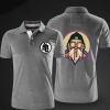 เสื้อโปโล Dragon Ball Master Roshi เสื้อโปโลผู้ชาย Black Mens Polo