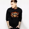 Edguy dài tay áo T-Shirt Rock Music Team kim loại 