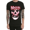 Moda Misfits Heavy Metal Rock Tee camasa