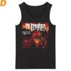 In Flames Tank Tops 스웨덴 메탈 슬리브리스 티셔츠