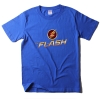 The Flash T-shirt TV Udskrivning Tees Plus Størrelse Sort