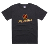 The Flash Tshirt TV Printing Tees Plus Size Black