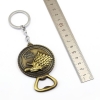 Hra Thrones Stark Otvírák na láhve Keychain